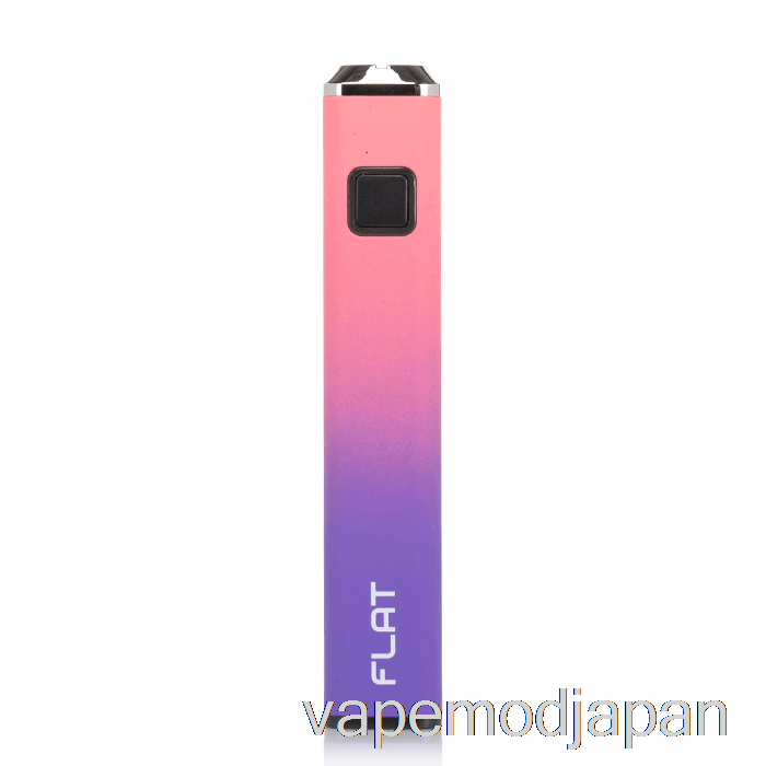 Vape Mod Yocan Flat 510 バッテリー パープル ピンク